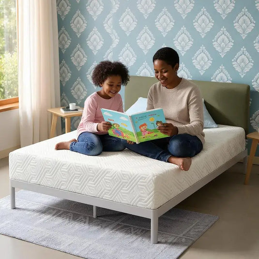 Gel Infused Reversible Foam Mattress in a Box, Medium Firm Feel Mattress, Comfortable Sleep and Pressure Relief, CertiPUR-US® Certified - 7 inches