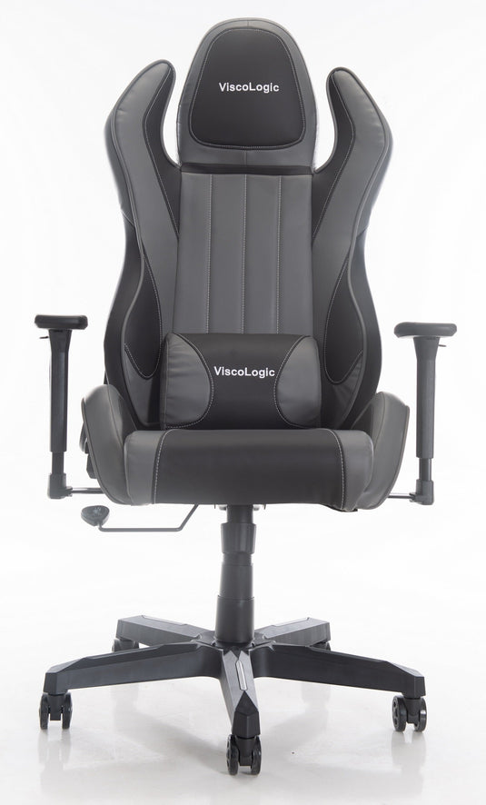 ViscoLogic Cayenne M6 Ergonomic High-Back, 2D Armrest, Reclining Sports Styled Home Office Swivel PC Racing Gaming Chair