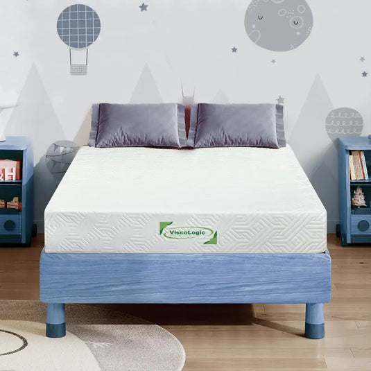 Comfort Queen Mattress, 5 Inch Reversible Foam Mattress, Medium Firm & Sleep Supportive, Removable Cover, CertiPUR-US® Certified