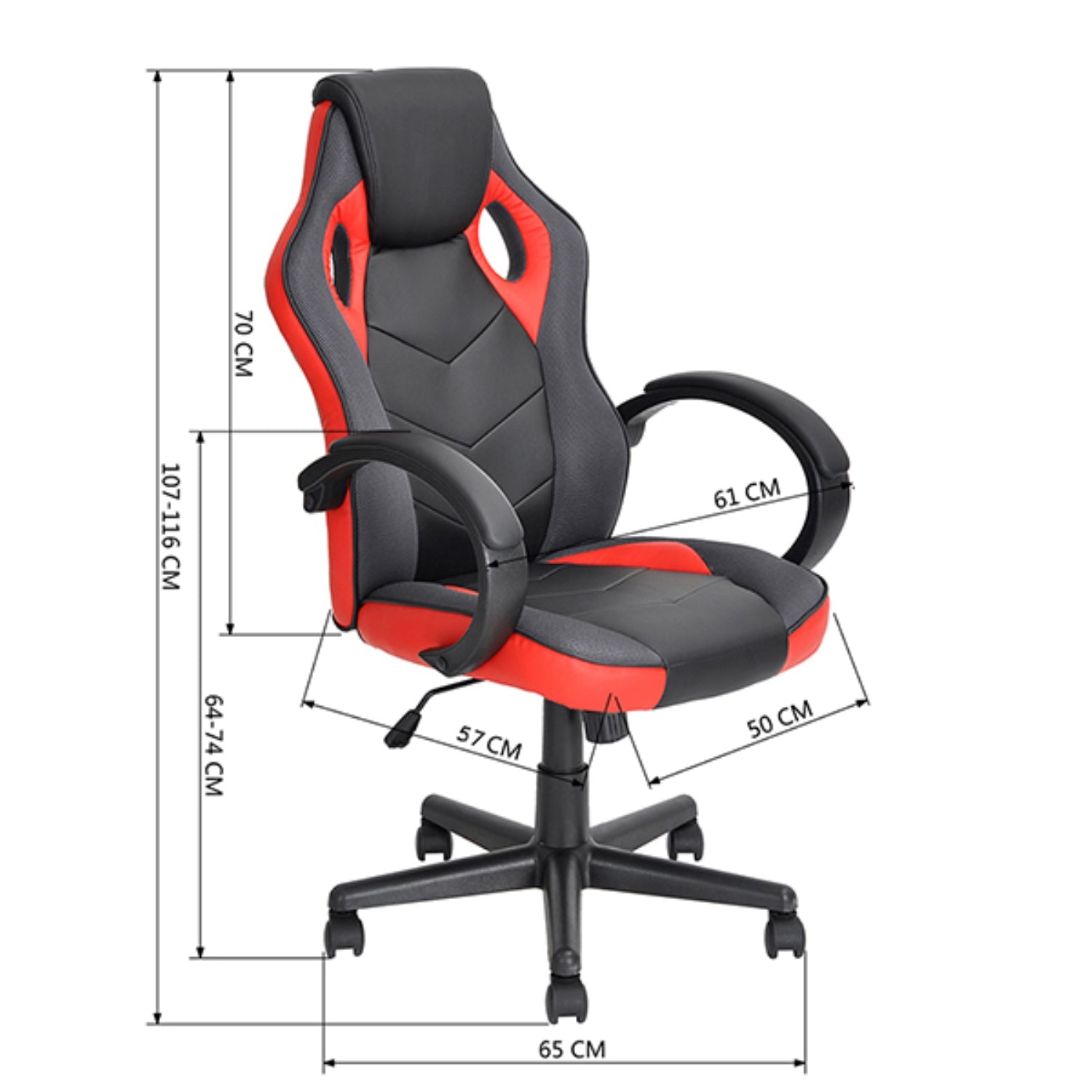 ViscoLogic DRIFT Gaming Racing Sports Styled Home Office Chair