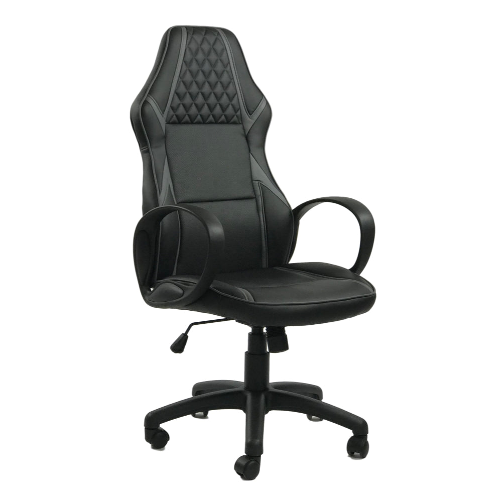 ViscoLogic Infinity Ergonomic Gaming Racing Height Adjustable Swivel Home Office Computer Desk Chair