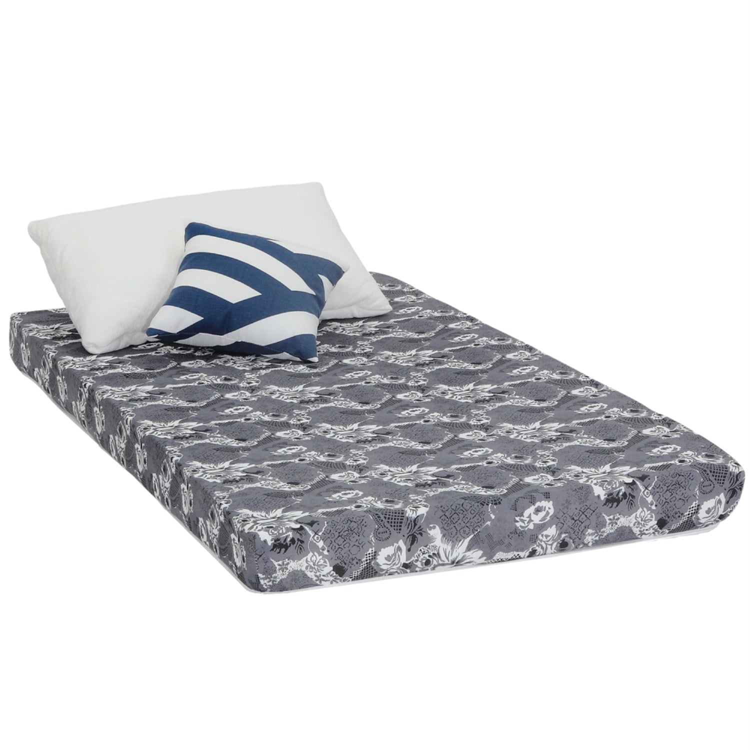 ViscoLogic ECONO Flip able Reversible Foam Mattress with Cover Good for Bunk Bed, Trundle, Guest Bed and Caravan Bed
