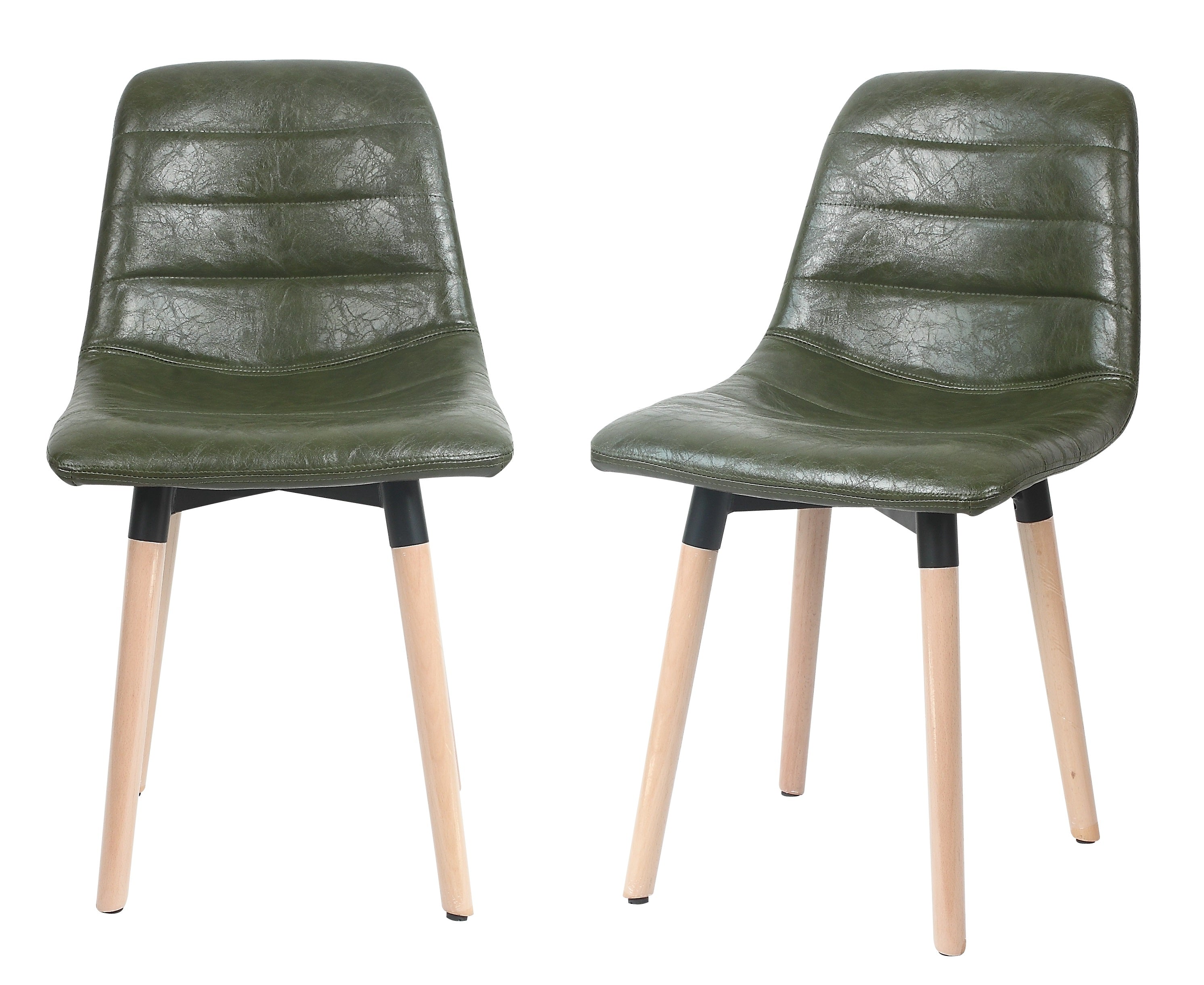 ViscoLogic LUXUS Dining Chairs (2, Serene Green)