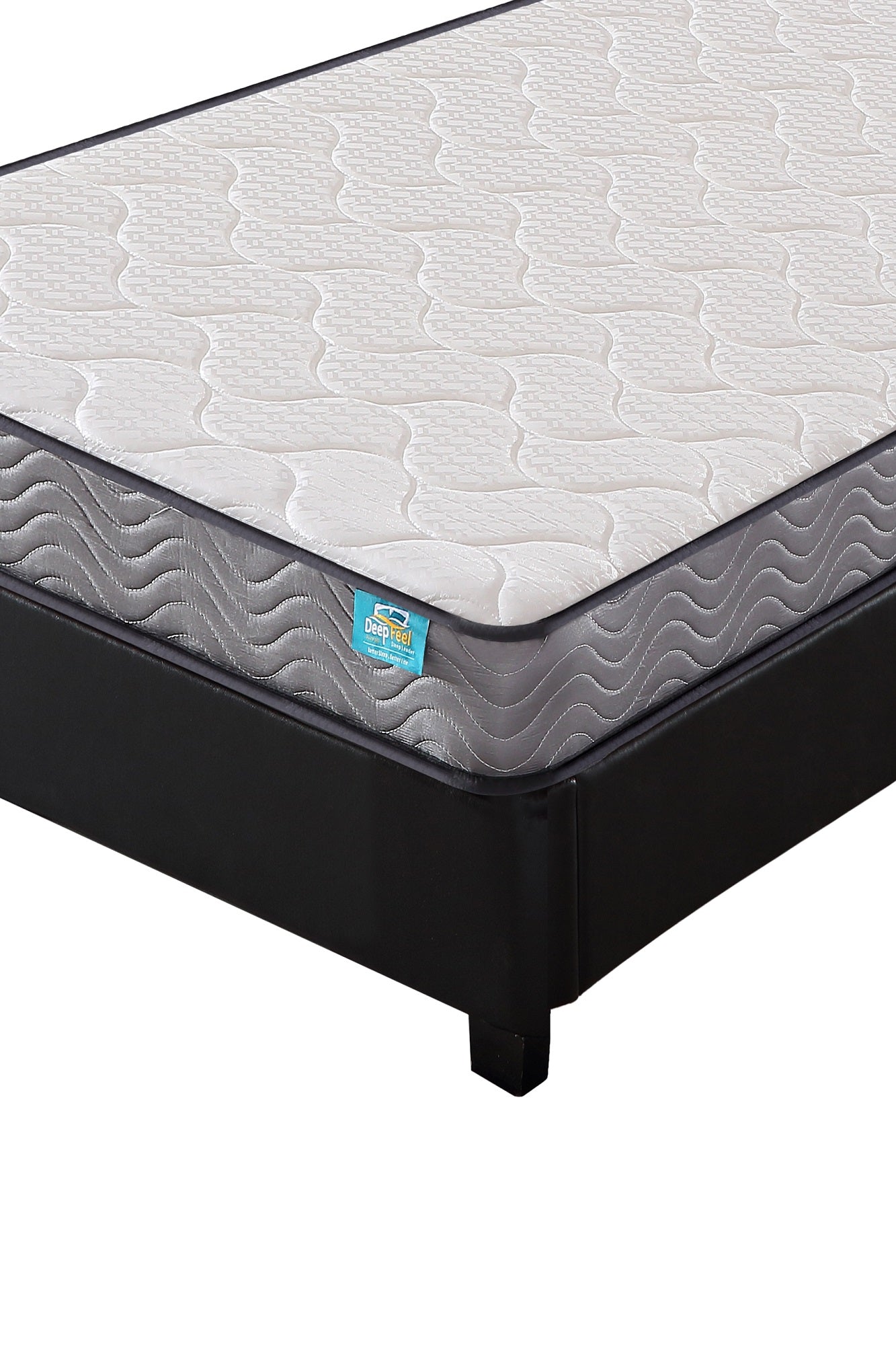 ViscoLogic SAVY Deep Feel Reversible High Density Foam Mattress for Guest Beds, Bunk Beds and Trundles (Twin)