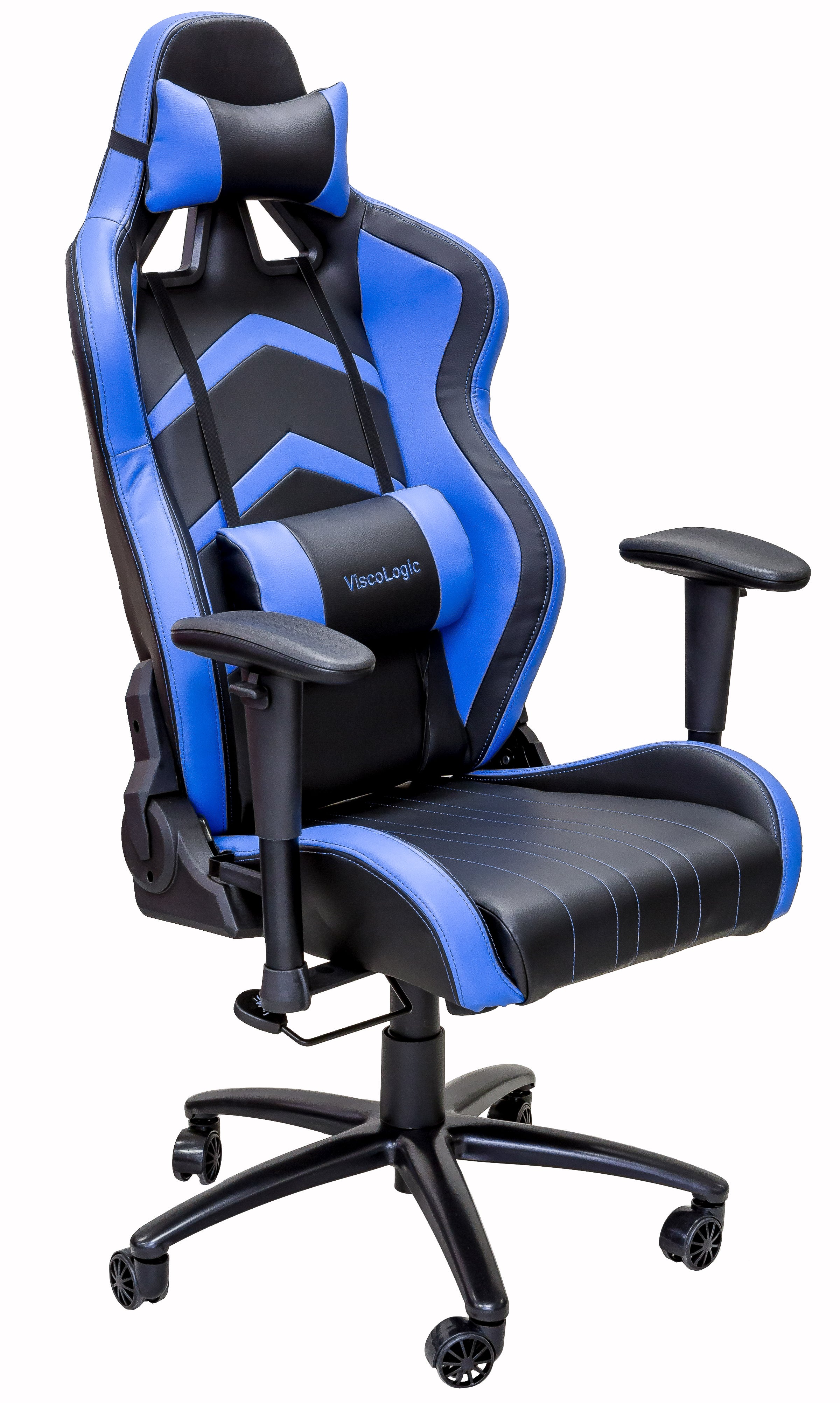 ViscoLogic  LC 600 Gaming Racing Style Swivel Height Adjustable Tilt Lock Home Office Computer Gaming Chair