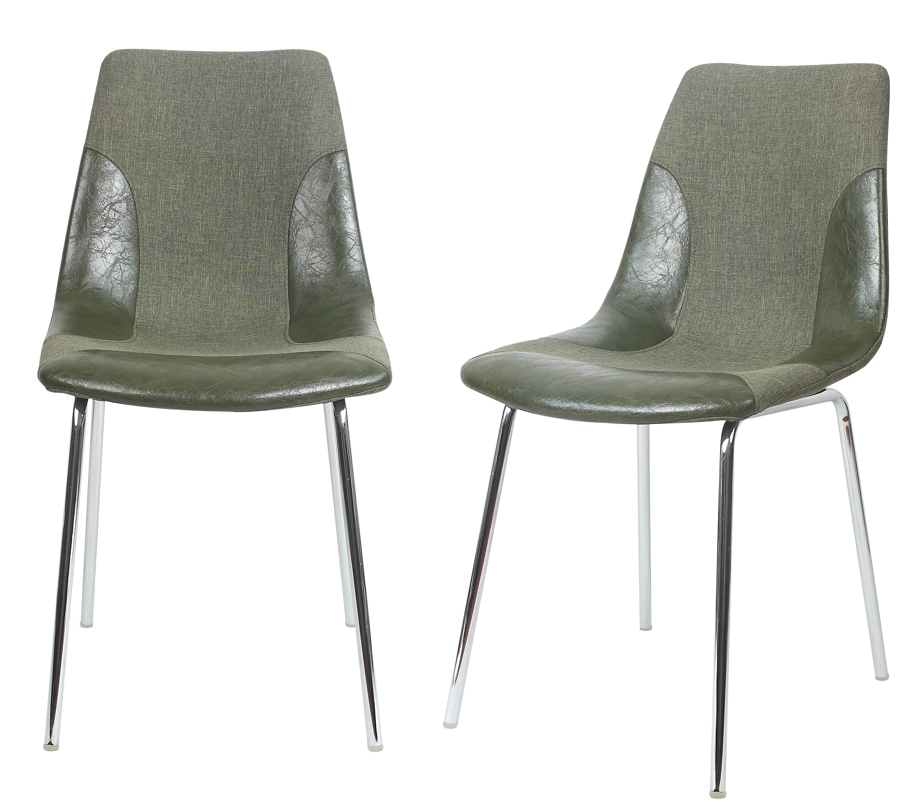 ViscoLogic LUXUS Dining Chairs (2, Denim Green)